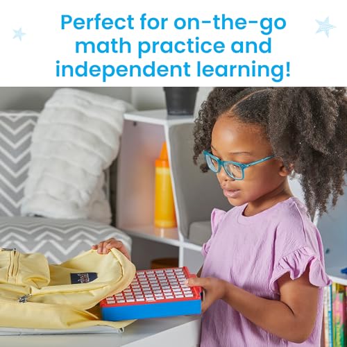 hand2mind Subtraction Practice Board, Math Facts Games, Number Games, Math Manipulatives Kindergarten, Educational Toys, Kids Learning Toys, Math Centers for Classroom, Preschool Learning Activities