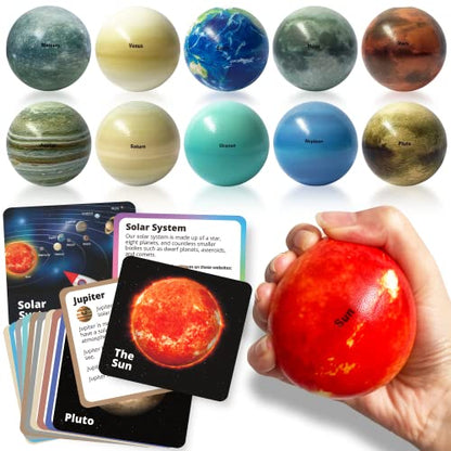 Planets for Kids Solar System Toys 3-5 -Solar System for Kids - Space Balls