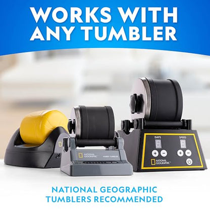 National Geographic Ceramic Media for Rock Tumbling 1.5 Lb. Refill - style: Ceramic Filler