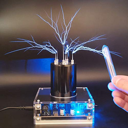 JZENT Bluetooth Music Tesla Coil SSTC Wireless Transmission Model JE-19