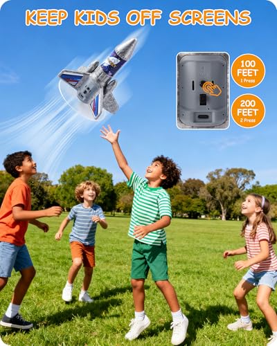 SainSmart Jr. Rocket Launcher for Kids - Upgraded Version, 200 ft Self Launching Motorized Rocket Toy with LED and Safety Parachute, Outdoor Toys for Ages 8-12, Birthday Gift for Kids Boys & Girls - style: Space Outer
