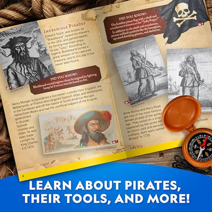 National Geographic Pirate Telescope Adventure Activity Kit for Kids - size: 1 Dig Brick