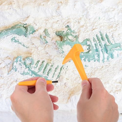 Garneck 10 Sets Dinosaur Digging Tools for Kids Excavation Tool Set