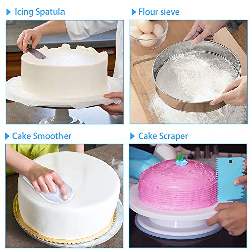 Cake Decorating Supplies, 493 PCS Cake Decorating Kit Cake Pans