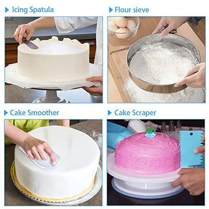 Cake Decorating Supplies, 493 PCS Cake Decorating Kit Cake Pans