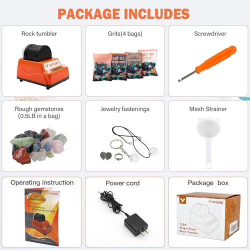 Rock Tumblers Kit - style: 1LB（New)