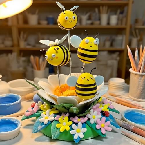 Air Dry Clay Lightweight, Flexible Modeling Clay for Adults Arts and Crafts - color: Yellow
