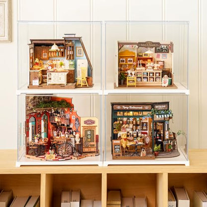 Rolife Baking Kitchen DIY Miniature House Kit with LED Lights - color: Baking Kitchen