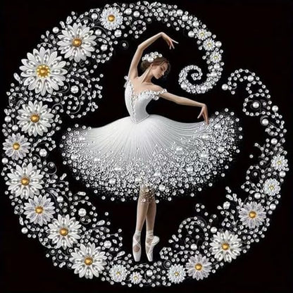 Elegant Dancer Diamond Art Kits for Adults,Diamond Painting Kits 12×12 inch - color: Elegant Dancer