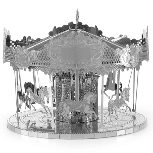 Metal Earth Merry Go Round 3D Metal Model Kit Fascinations