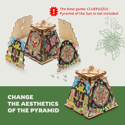 iDventure Cluepuzzle Pyramid of the Sun, Aztec Realms Expansion - color: Extension Aztek