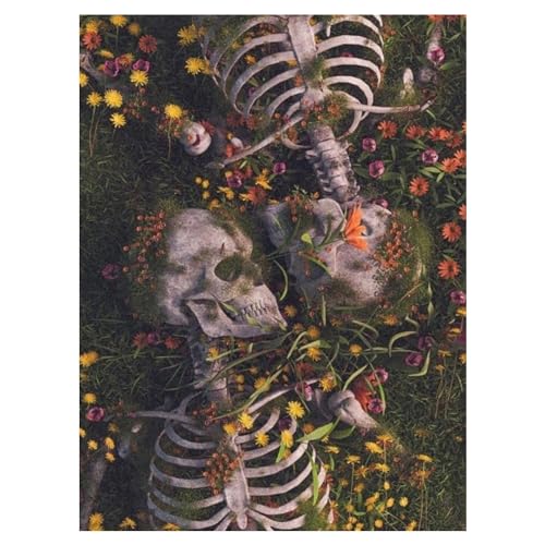 Skull Diamond Art Kits for Adults, Skeleton Diamond Painting Kits 12x16 in - color: Style 5