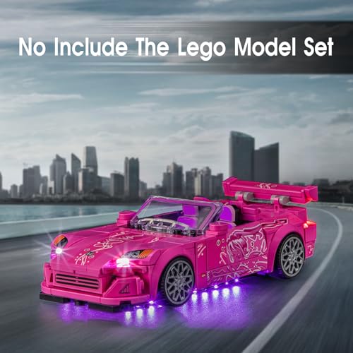 LED Light for Lego 77241 2 Fast 2 Furious Honda S2000 Set, Light Kit Compatible with Lego 77241 Building Blocks Model, Not Included The Model Set - style: 77241