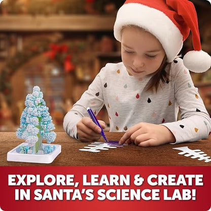 Blue Marble Santa's Christmas Science Workshop Kit for Kids Ages 8+ - style: Science Experiment Workshop
