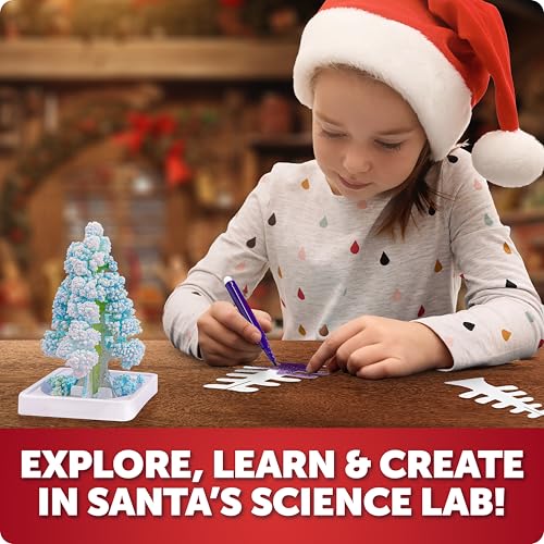 Blue Marble Santa's Christmas Science Workshop Kit for Kids Ages 8+ - style: Science Experiment Workshop