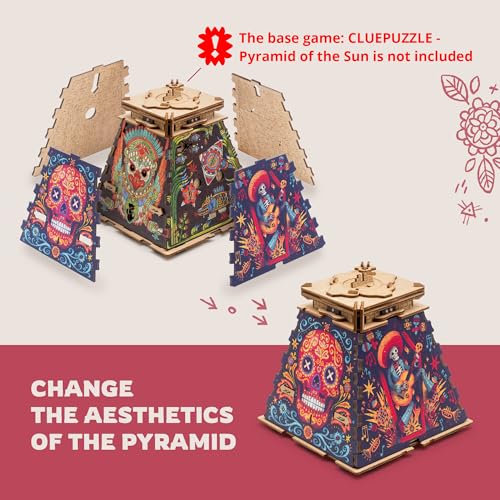 iDventure Cluepuzzle Pyramid of the Sun, Day of the Dead Expansion - color: Extension Day of the Dead