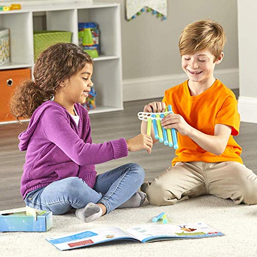 hand2mind DIY Music Maker Science Lab, Build Your Own Instrument Ocean Drum, Pan Flute, STEM Music Toy, Science of Sound Kit, Kids Creative Activities Kits, at Home Science Experiments