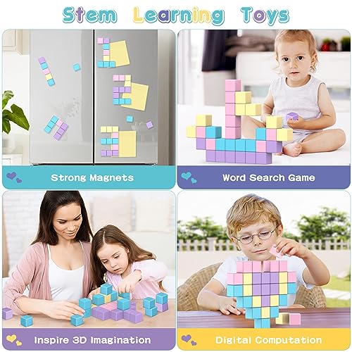 SYSKENI Magnetic Building Blocks Toys fo Girls Boys Age 3-5 5-7 4-8 - style: Magnetic Blocks