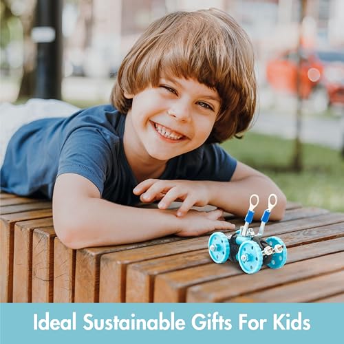 The Off Bits Vehicle STEAM Building Set, Educational Gift Idea, Build Your Own Robot Toy for Kids Age 6 7 8 9+ Year Old Boys and Girls, Stem Toys Engineering Kit, Construction Toys Steam Gift