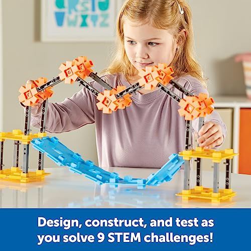 Learning Resources STEM Explorers Bridge Builders - Building Science Toys, Fine Motor Skills, Toddler Explorer Kit, Gifts for Boys and Girls