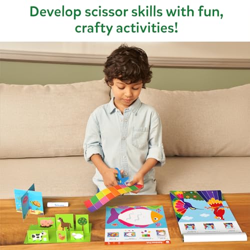 Skillmatics Snip Snip Animals, Scissor Skills Toy, Felt Craft Gift for Kids - style: 5. Animals