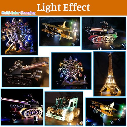 10PCS Multi Color Mini LED Lights for DIY Craft, Model Displays, Miniatures - color: Multi Color Changing