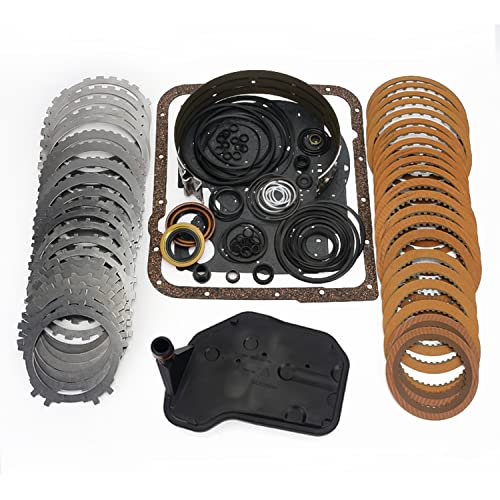 4L60E Transmission Master Rebuild Kit Compatible with GM Chevy GMC Cadillac - 1997-2003 Silverado Tahoe Sierra Suburban Blazer S10 Envoy Escalade Safari Savana Astro Camaro Firebird Sonoma
