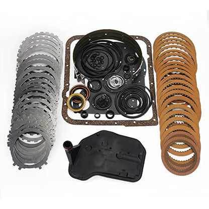 4L60E Transmission Master Rebuild Kit Compatible with GM Chevy GMC Cadillac - 1997-2003 Silverado Tahoe Sierra Suburban Blazer S10 Envoy Escalade Safari Savana Astro Camaro Firebird Sonoma