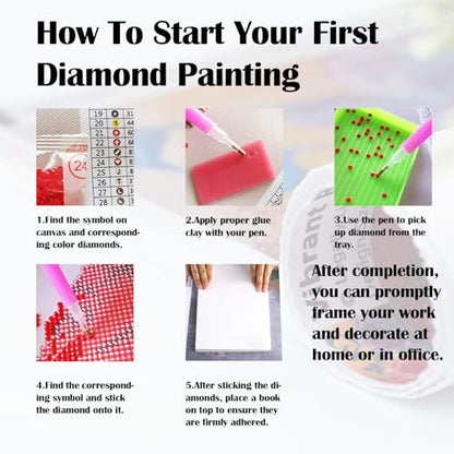 5D Special Shape Diamond Art Kits for Adults Beginners for Native Indian - color: Indian