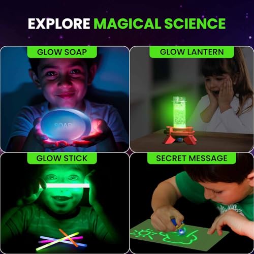 Smartivity Glow Magic Science Kit for Kids 6-12 Years - style: Glow in the Dark Kit