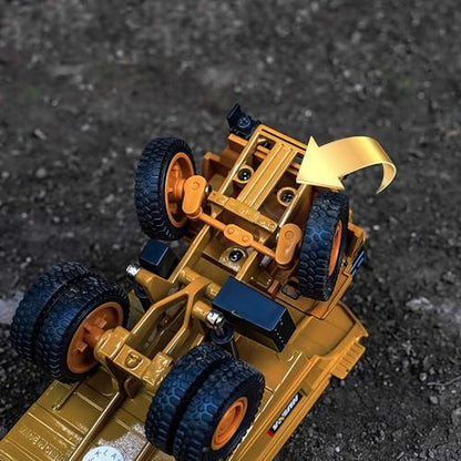 Gemini&Genius Small‑Size Dump Truck Toy for Kids, Construction Vehicle Toy - color: 1:60 Dump Truck