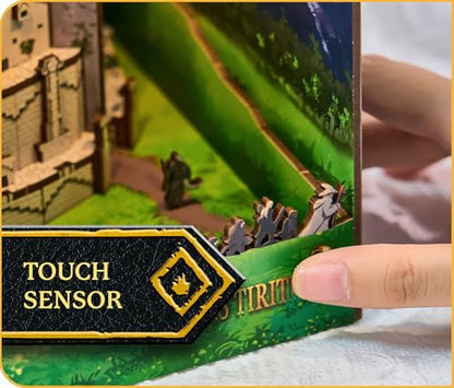 Revell Lord of the Rings Minas Tirith 3D Book Nook Wooden Puzzle Kit