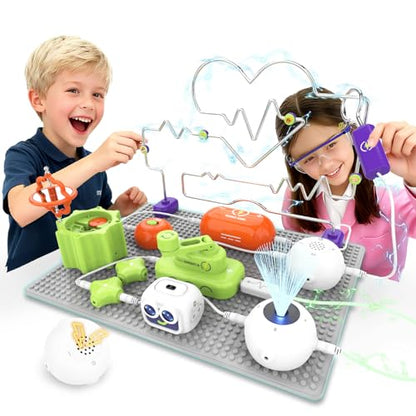 SMILESSKIDDO Science Kits, Electronics STEM Toys, 300+ Projects 16 Parts - size: Medium