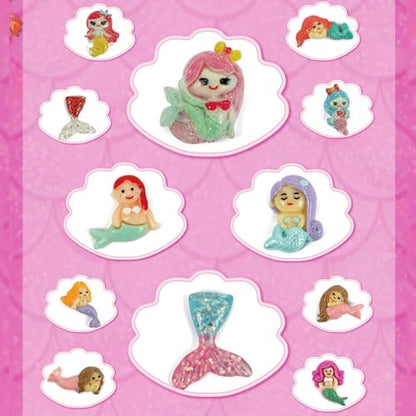12-Pack Mermaid Discovery Set for Kids - Exciting Seashell Digging Adventure - Educational Princess Collection of Mystical Sea Life - style: Mermaids