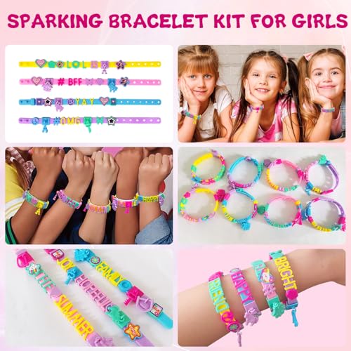 Friendship Bracelet Making Kit, Arts & Crafts for Girls Ages 5-12 - color: Regular