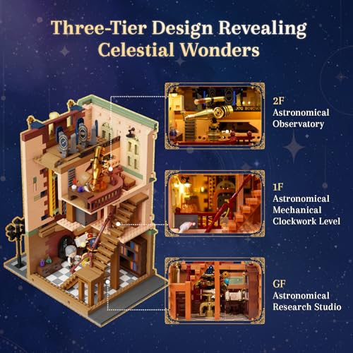 PANTASY Prague Astronomical Clock Building Set for Adults