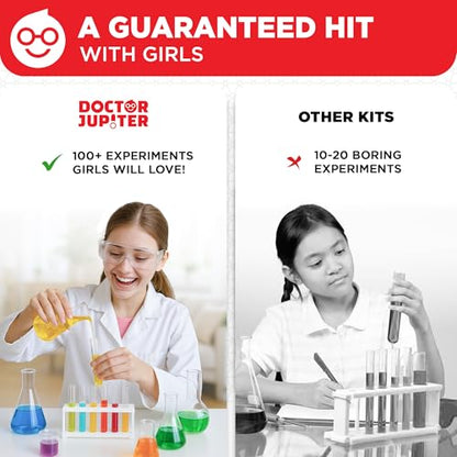 Doctor Jupiter Girls' Ultimate Science Experiments Kit for Kids Ages 8+ - style: Ultimate Girls' Science Kit: 8+