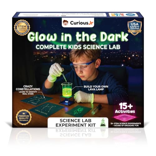 Science Experiments Kit for Kids 8-12 Years Old | Glow in the Dark