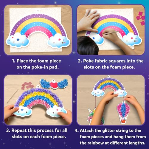 Skillmatics Poke-in Art – Magical Unicorns, Wood Craft Kit, Gift for Kids - style: 4. Unicorn Dream Décor