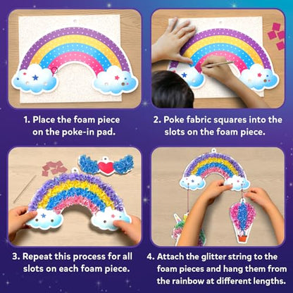 Skillmatics Poke-in Art – Magical Unicorns, Wood Craft Kit, Gift for Kids - style: 4. Unicorn Dream Décor
