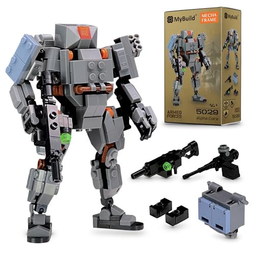 MyBuild Armed Forces Alpha Core 5029 | Tactical Mech Building Set | 14+ - style: 5029