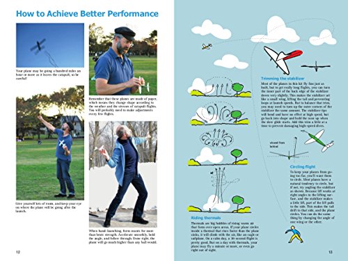 High-Performance Paper Airplanes Kit: 10 Pre-cut, Easy-to-Assemble Models: Kit with Pop-Out Cards, Paper Airplanes Book, & Catapult Launcher: Great for Kids and Parents!
