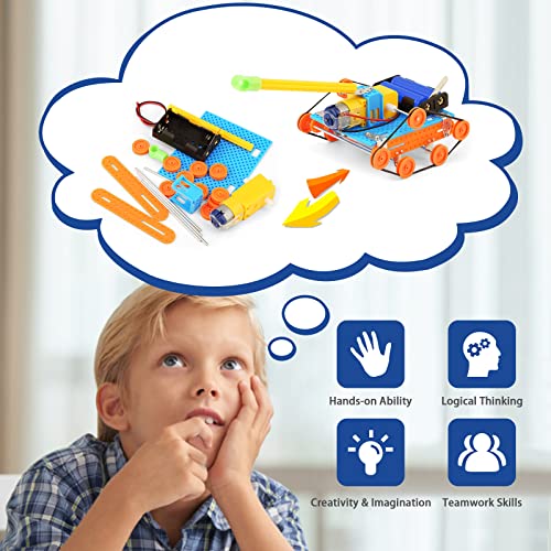 10 Set Science Kits STEM Toys Robotics Robot Building Kit Engineering Activities for Kids Boys Girls 6-8 8-12