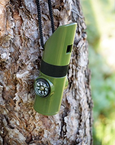 SE 7-IN-1 Green Survival Whistle - CCH7-1G