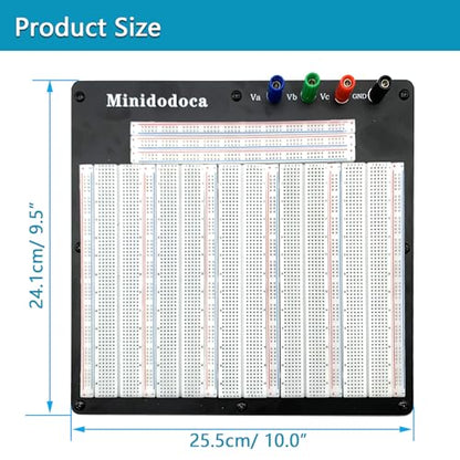 4050-Point Solderless Breadboard - size: 1pcs 4050-Point Breadboard