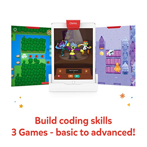 Osmo Coding Kit, Ages 5-10+, Coding for Kids, Learn to Code, STEM, iPad - style: Starter Kit for iPad