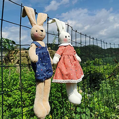 DIY Bunny Sewing Craft Kit, Handmade Fabric Project with Instructions - color: Bunny Style G
