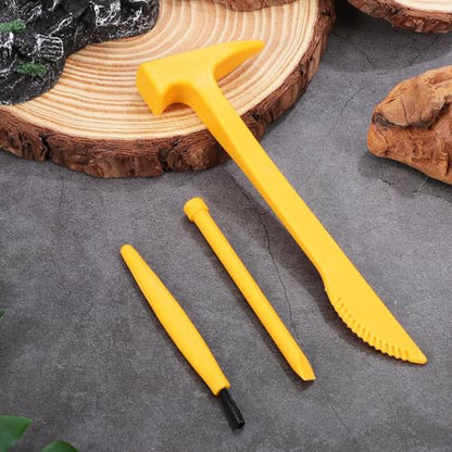 Garneck 10 Sets Dinosaur Digging Tools for Kids Excavation Tool Set