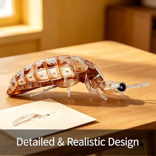 3D Acrylic Insect Puzzle DIY Bug Model Kit Animal STEM Gift - color: Ant-lion