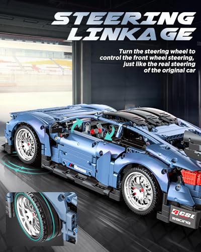 1/10 M4 Remote Control Car Building Kit with Light Motor Battery
